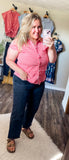 Summer Gingham button down