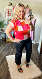 Rosey checker top