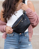 Luxe vegan sling bag