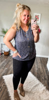 Button down tank