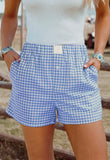 Gingham shorts