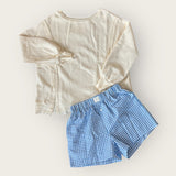 Gingham shorts
