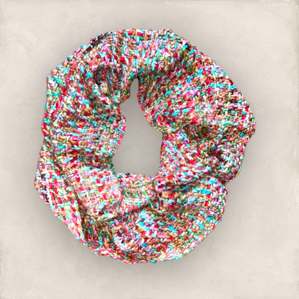 Multi loom infinity scarf